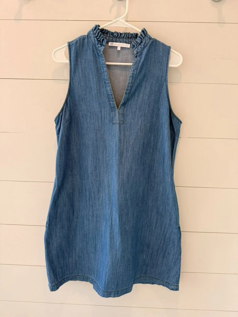 Southern Tide Adelyn Denim Dress - Picture 1 of 4